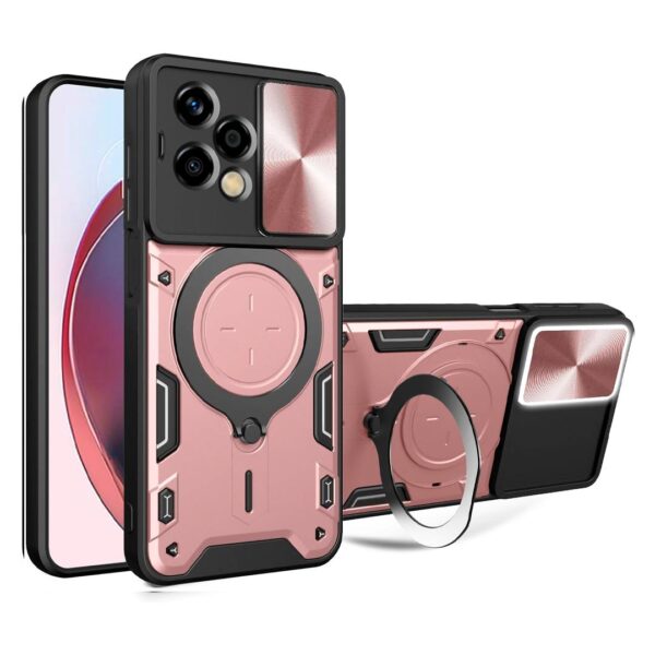 Honor 200 Lite- Protector resistente y fuerte con panel deslizante para cámara serie puritano - Imagen 3
