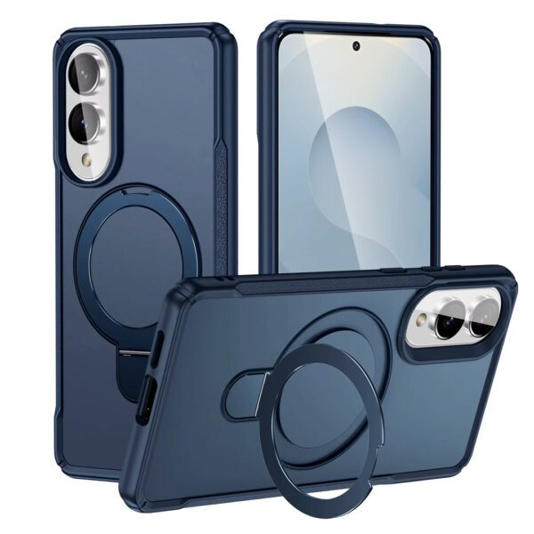 Samsung S25 Edge - Protector magnético, con soporte de anillo, serie Roble - Imagen 2