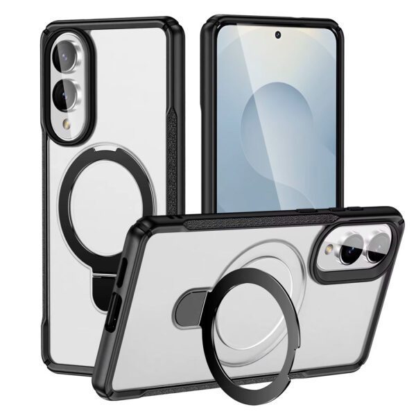 Samsung S25 Edge - Protector magnético, con soporte de anillo, serie Roble - Imagen 5