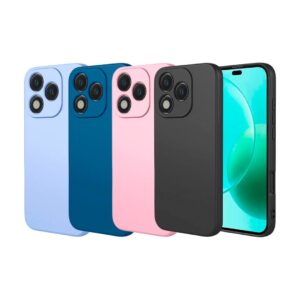 Honor 400 Lite - Protector de silicone suave, resistente a los golpes y caídas