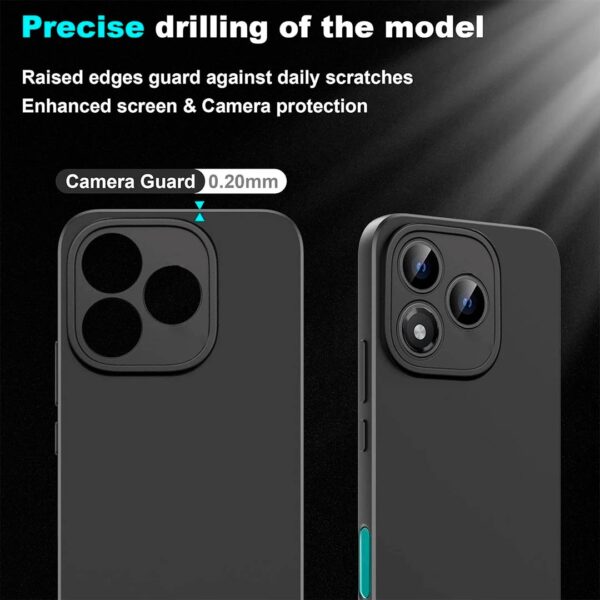 Honor 400 Lite - Protector de silicone suave, resistente a los golpes y caídas - Imagen 9