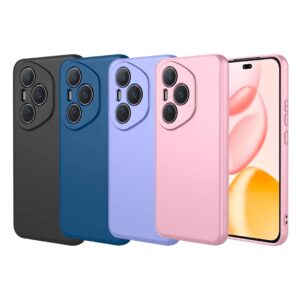 Honor 400 Pro - Protector de silicone suave, resistente a los golpes y caídas