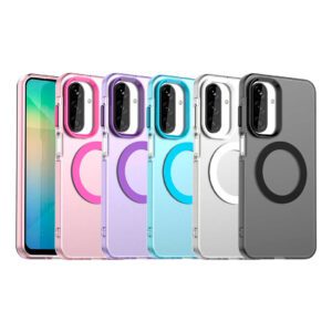 Samsung A17 - Protector matte compatible con magsafe, delgado a prueba de golpes, serie Sofi