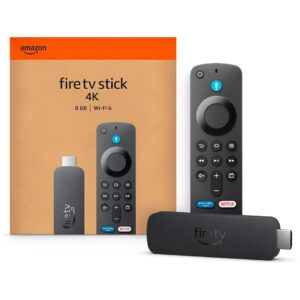 Fire TV Stick 4K - Dispositivo de Streaming y control con alexa para Smart TV